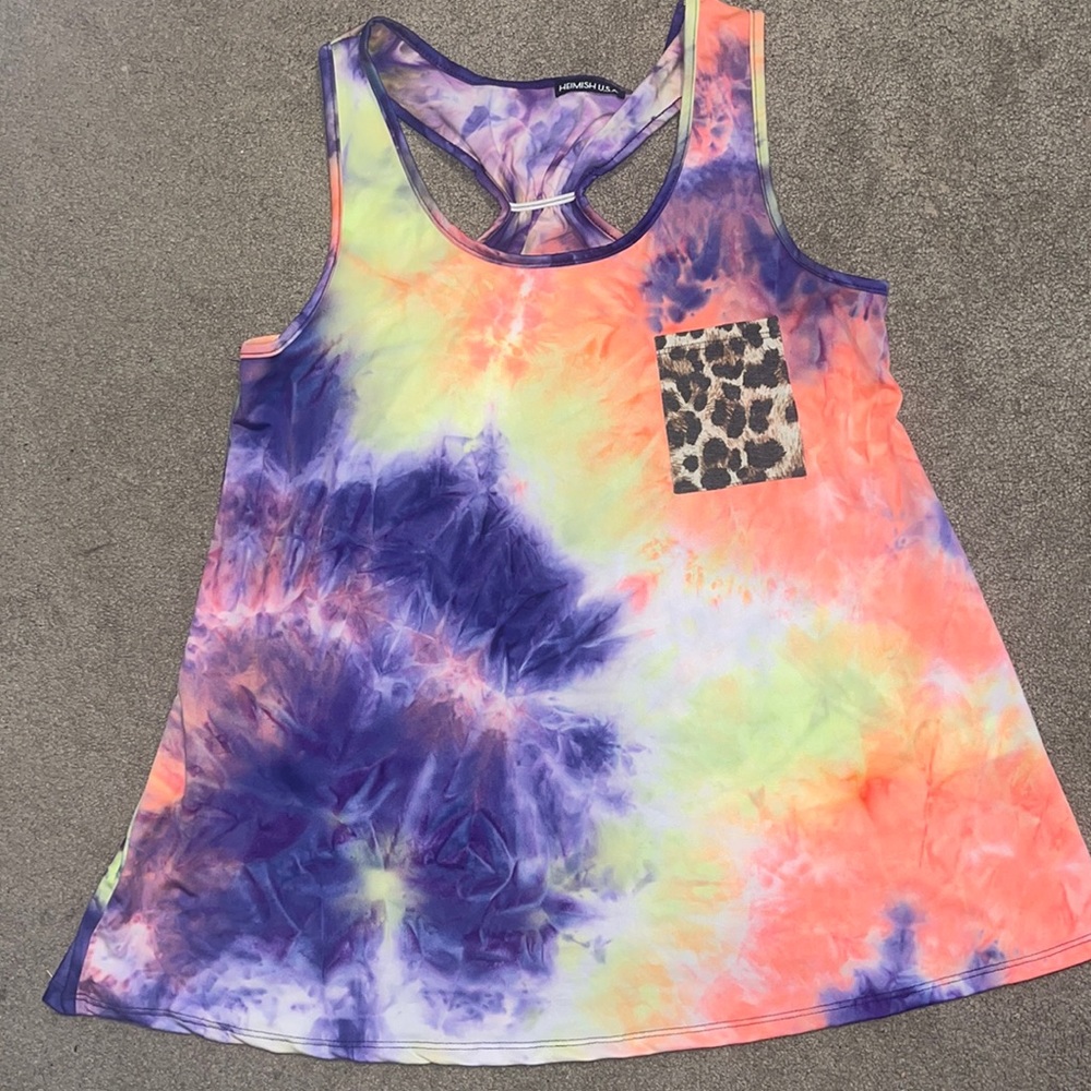 Tie Dye Stretchy Tank